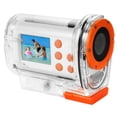 thumbnail image 1 of Videocámara Digital Acuática RCA EZ-5280 5 Megapixeles Blanco-Naranja, 1 of 2