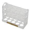 thumbnail image 1 of Kearding 3 Tier Egg Holder with Handle Tray Eggs Bins for Cabinet Countertop  Almacenamiento y organización del hogar Claro 3 capas, 1 of 1
