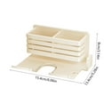thumbnail image 3 of Estante de secador de pelo de aleación de aluminio montado en la pared | Organizador de almacenamiento sin perforación para baño o inodoro | Sostiene secadores de pelo y accesorios | Instalación sin, 3 of 6