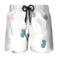 thumbnail image 1 of Simple Beach Coconut Tree 3D Printed Short Pants Mens Summer Board Shorts Swimsuit Male Swimming Trunks Quick-dry Custom Shorts, 1 of 5