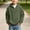 A268 Army Green, variant on Boys Waffle Knit Hoodie Quarter Zip Pullover Sweaters Drop Shoulder Long Sleeve Casual Hooded Sweatshirt with Pocket Fall Winter Warm Kids Youth Tops
