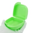 thumbnail image 3 of Unique Bargains 1 Pc Braces Box Portable Braces Storage Box Cyan, 3 of 5
