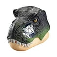 thumbnail image 1 of Máscara de dinosaurio juguete Fernando con Ojos brillantes y efectos de sonido verde, 1 of 8
