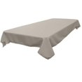 thumbnail image 2 of LA Linen Nappe Rectangulaire en Popeline Polyester 60 X 84 Po Gris Clair, 2 of 2