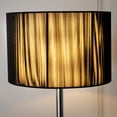 thumbnail image 2 of Gymax Modern Floor Lamp Sheer Shade Lighting w/ LED Bulb Black, 2 of 4