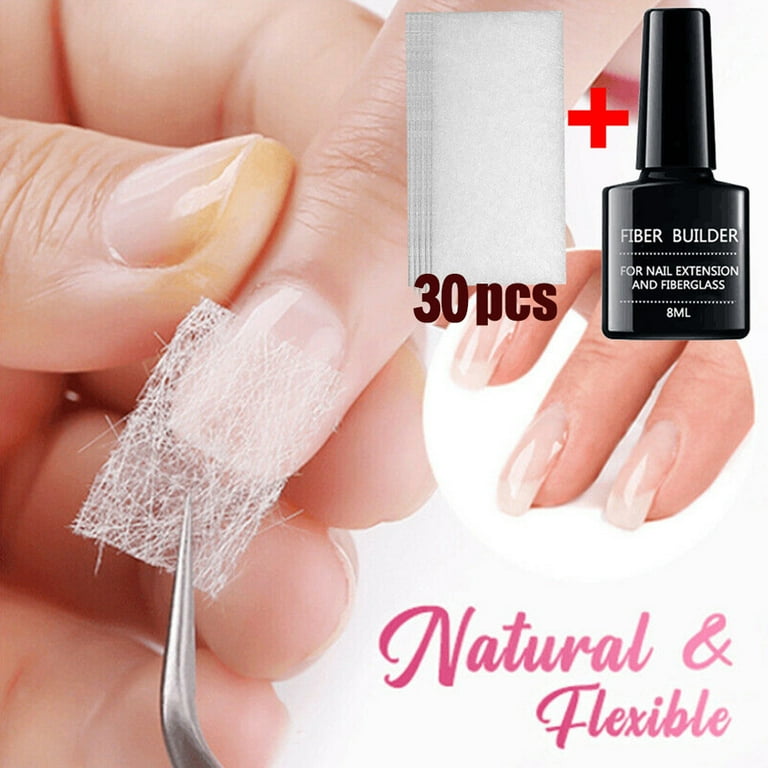Nail Care Fiberglass Silk Nails Wrap Stickers for Gel Extension Nail Art Tools