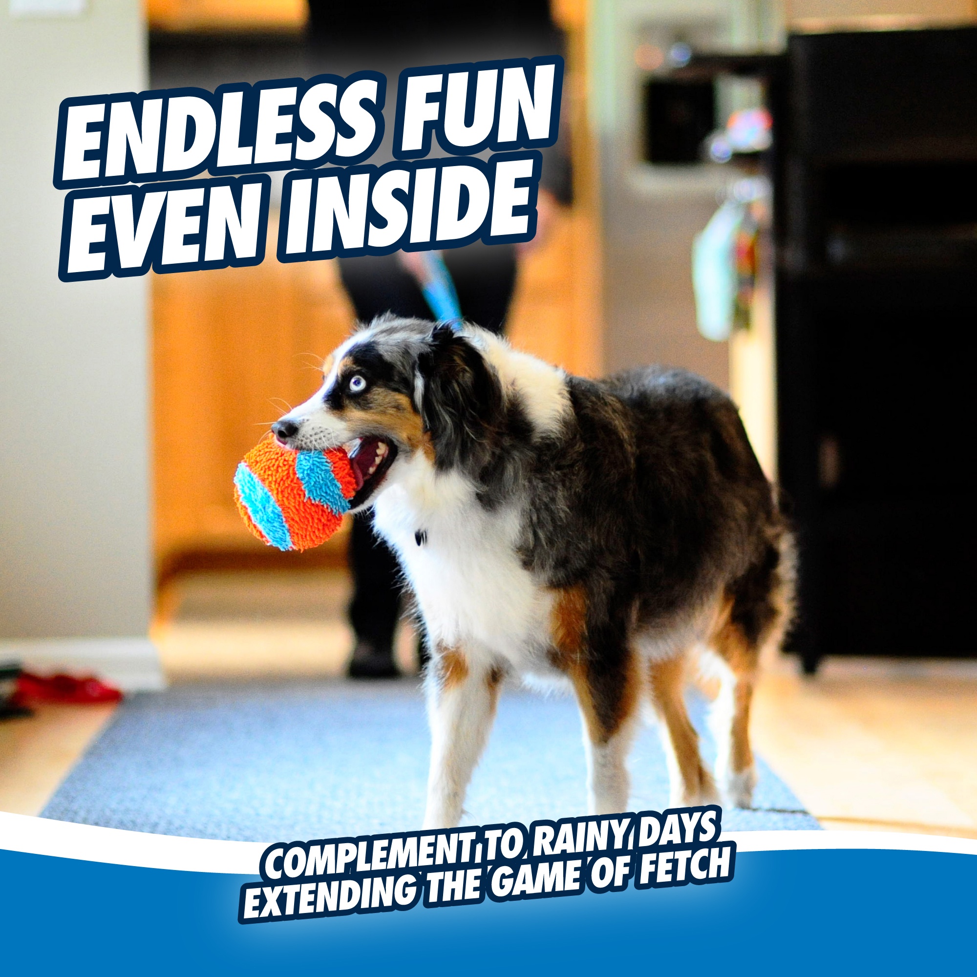 Chuckit! Fumble Fetch Football Dog Toy – Small 7-Inch – Durable Canvas Rubber Mix – For Small To Medium Dogs