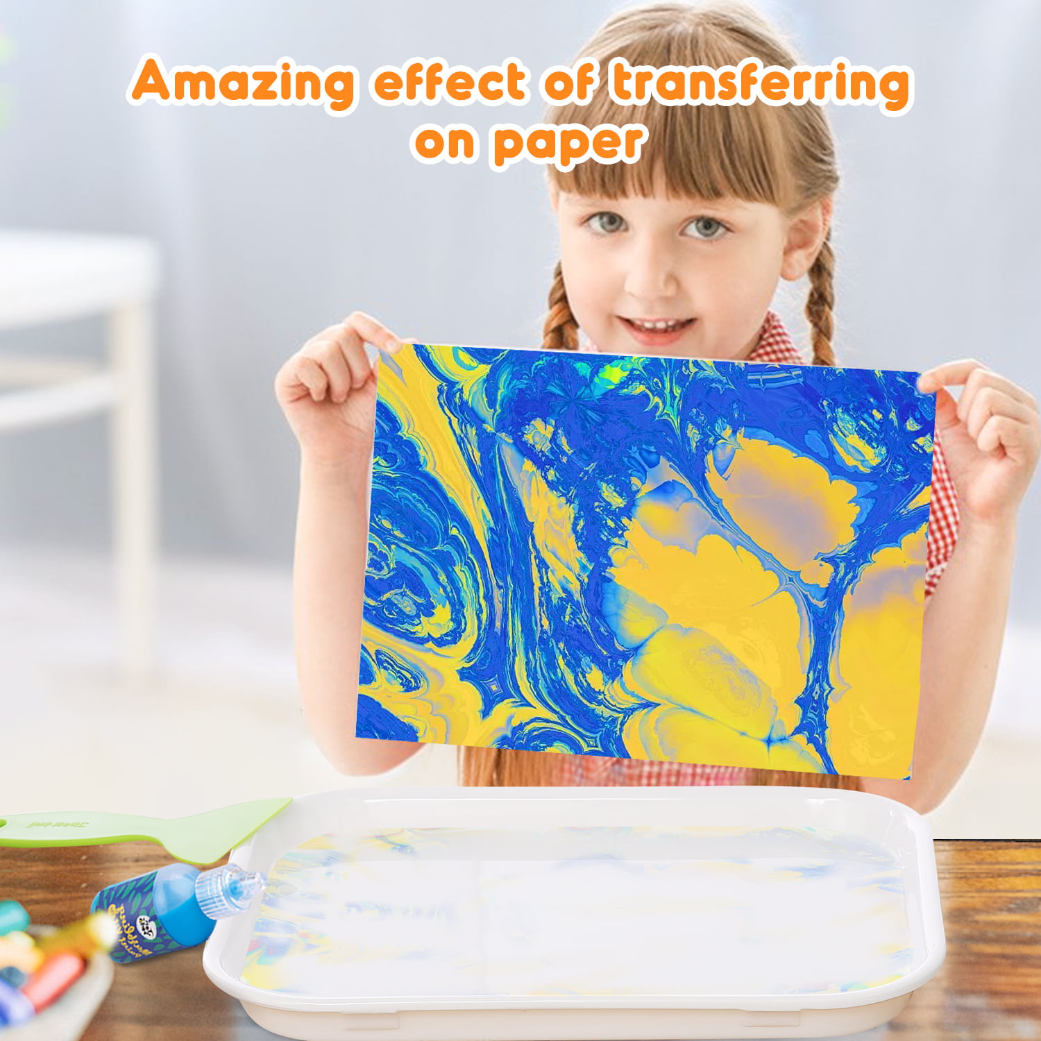 Coodoo Upgrade 12-Color Marbling Paint Arts & Crafts Gifts for Kids, A –  Soyeeglobal