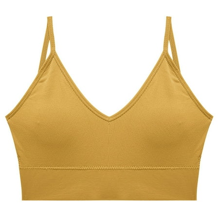 BYOIMUD Women s Solid Color Daily Bra with Comfort Fit  Adjustable Sexy Suspender Backless Bra for Women  Hand Washable Everyday Women s Underwear. XL