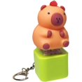 thumbnail image 2 of Capybara Keychain Capybara Keychain Keyboard Clicker Stress Reliever For Women Men Portable Animal Pendant Bag Charm Keyboard, 2 of 7