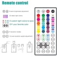 thumbnail image 4 of PANGTON VILLA Led Strip Lights 65.6 ft for Bedroom, Led Light for Room,RGB Color strip light with Remote and Power Supply, 4 of 6
