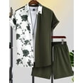 thumbnail image 4 of Conjunto De Camisa De Manga Corta Estampada Para Hombre, 4 of 8