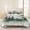 Grass Green Forest Green White, variant on 3 Pieces Queen Quilt Set,Abstract Panthers on Pink Soft Bedding Sets with 1 Quilt & 2 Pillow Shams,Summer Tropical Animals Summer Bedspread Lightweight Coverlet Comforter for All Season