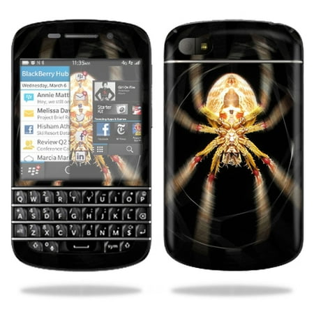 Blackberry Web (Mightyskins Protective Vinyl Skin Decal Cover for BlackBerry Q10 Cell Phone SQN100-3 wrap sticker skins)