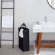 thumbnail image 2 of 45L Laundry Baskets with Handle (Black), Collapsible Thin Laundry Basket Oxford Cloth Laundry Bag Rectangular Laundry Baskets Bathroom Bag 39x19x60C, 2 of 5