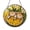 Acrylic 3.5 Inch, variant on Cat and Lemon Stained Glass Style Window Suncatcher Hanging Decor, Playful Feline Citrus Decorative Acrylic Panel Ornament for Kitchen Window Art and Fruit Theme Home Decoration