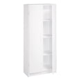 thumbnail image 1 of ZXNYH Pantry Cabinet Cupboard with 2 Doors, Adjustable Shelves, Standing, Storage for Kitchen, Laundry or Utility Room, White, 1 of 7
