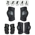 thumbnail image 1 of 6 Pcs Adults Kids Knee Pads Elbow Pads Wrist Pads Set Protective Gear Set For Skating Skateboard Cycling, 1 of 8