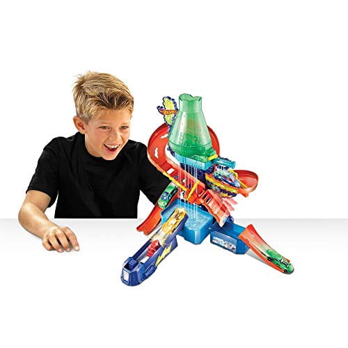 hot wheels colour splash science lab