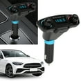 thumbnail image 6 of NURATIT Bluetooth 5.0 Car FM Transmitter, Wireless Bluetooth Car Adapter Kit, Handsfree Calling, MP3 Player, Support U Disk/TF Card, , Compatible with iPhone/Android, 6 of 9
