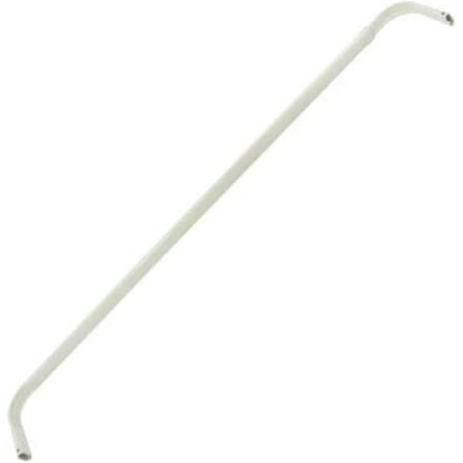 Single lock-seam standard curtain rods 48-84" projects 3 1/2"