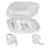 Bone conduction headphones, wireless in-ear headphones, waterproof headphones, sweatproof sports headphones for running, cycling, hiking, gym, mountaineering and driving(White)