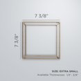 thumbnail image 3 of Ekena Millwork 7 3/8"W x 7 3/8"H x 3/8"T Extra Small Fairplay Decorative Fretwork Wood Wall Panels, Wood (Paint Grade), 3 of 3