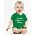 thumbnail image 3 of Tstars Boys Unisex Gifts for Irish St Patricks My First St Patricks Day Outfit Cute Infant Irish Clover St Patricks Day Shirts Gift for Boys Irish Shirt Pride Proud Irish Baby Bodysuit, 3 of 6