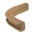 thumbnail image 2 of Whitecap 60822 Teak 5/8"H x 1-3/16"W 3/4" Gap Inside Corner Bulkhead Molding, 2 of 2