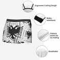 thumbnail image 7 of Sexy Albania Flag Stripe Boxers Shorts Panties Male Underpants Comfortable Albanian Patriotic Briefs Underwear, 7 of 7