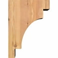 thumbnail image 3 of 5 1/2"W x 10"D x 14"H Mediterranean Smooth Corbel, Western Red Cedar, 3 of 9