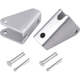 thumbnail image 1 of Justech 2PCs Mounting Brackets Stainless Steel for Heavy-Duty Linear Actuators-Silver, 1 of 5
