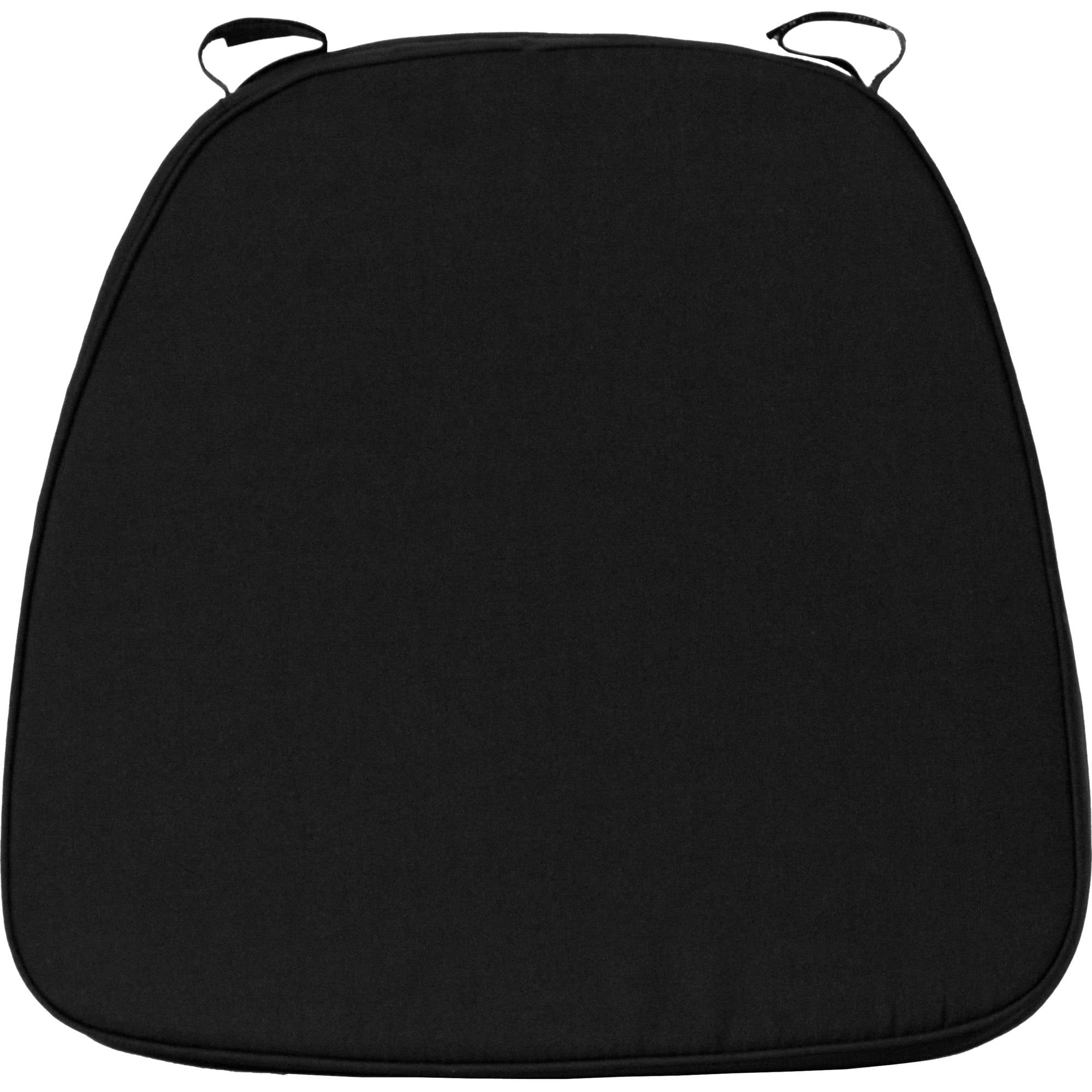 Flash Furniture 20pk Hard Black Vinyl Chiavari Chair Cushion