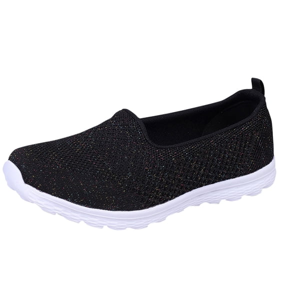 Sngxgn Women Ballet Flats Ballerina Shoes Comfort Slip on Flat Shoes(Grey,41)