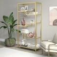 thumbnail image 2 of Evelyn&Zoe Contemporary Metal 4-Tier Bookcase, 2 of 7