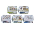 thumbnail image 4 of jifeng 5 Pieces Metal Cookie Gift Box Earphones Container Empty Storage Box Cartoon Tin, 4 of 9