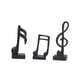 thumbnail image 4 of 3 piezas de notas musicales modernas, estatuas, esculturas, figuras de resina, símbolo musical, adorno Negro, 4 of 7
