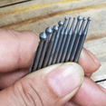 thumbnail image 4 of 10 Pcs Jewelry Setting Burr - 3/32Inch Shank Stone Setting Burs Cylinder - Cone Shape Lapidary Making Tools, 4 of 6