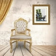thumbnail image 3 of Fab Funky 12x14 Gold Ornate Wood Framed with Double Matting Museum Art Print Titled - Fox and Beanstalk, 3 of 4