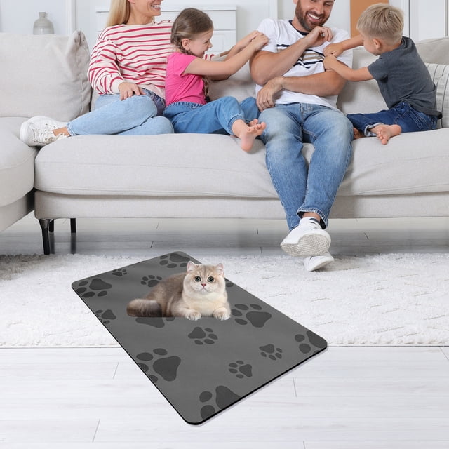 Large Pets Scratch Mat Long Lasting 15.75x23.62 in Polyester Pets Play Mat Cozy Pet Bed Versatile and Easy to Clean Suit Rattan Weave Pet Toy Satisfaction Pet Lovers Can't Resist