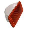 thumbnail image 3 of For 2004 2005 2006 Jeep Wrangler Pair Driver and Passenger Side Turn Signal / Parking Light Lens and Housing Only CH2520141, CH2521141 | 55157033AA, 55157032AA, 3 of 6