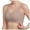 Coffee, variant on Women's Big Show Small Collection Sagging Thin Thin Traceless Rabbit Ears Bra Underwear Padded Bras
