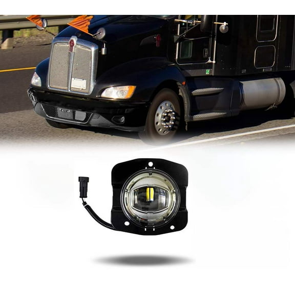 Fog Lamp for Commercial Trucks Passenger Side - H4070-83235R1, TD01-05-005R, ATX29608, S-29608, KG29608, MPGS-29608, UNI29608, ATP29608