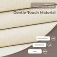 thumbnail image 5 of AFO Mid-Century Modern Fabric Upholstered Accent Chair with Removable Pillow for Living Room, Bedroom, Apartment, Beige, 5 of 6