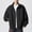 Black, variant on BVnarty Men’S Stand Collar Windproof Track Jacket, Elastic Waistband, Raglan Sleeve, Baggy Fit for Gym Trips & Neighborhood Runs Coffee M