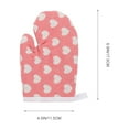 thumbnail image 4 of 2pcs Mitts para el horno para niños Mitts resistentes a la cocina Guantes de horno de microondas, 4 of 5