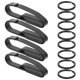 thumbnail image 1 of Clip colgante para llavero, 4 Uds., cinturón para llavero EDC, soporte para llavero, diseño meticuloso, 1 of 14