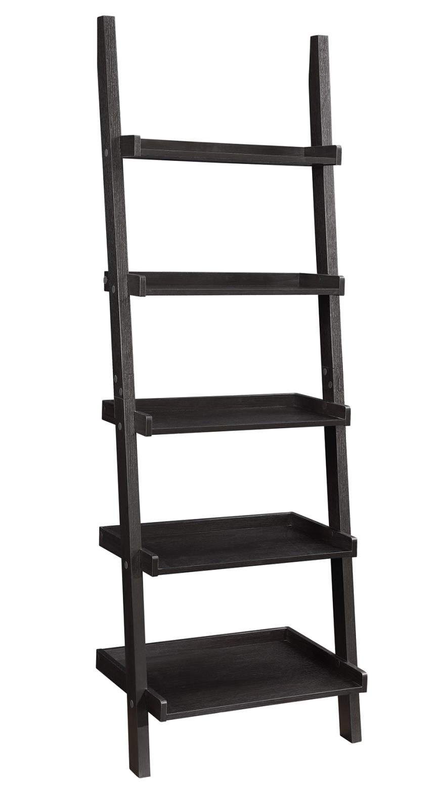 4Shelf Shoe Rack Black