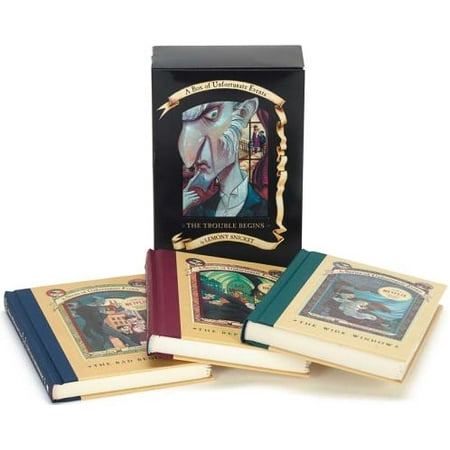 - The Trouble Begins: A Box of Unfortunate Events, Books 1-3 (The Bad Beginning; The Reptile Room; The Wide Window)