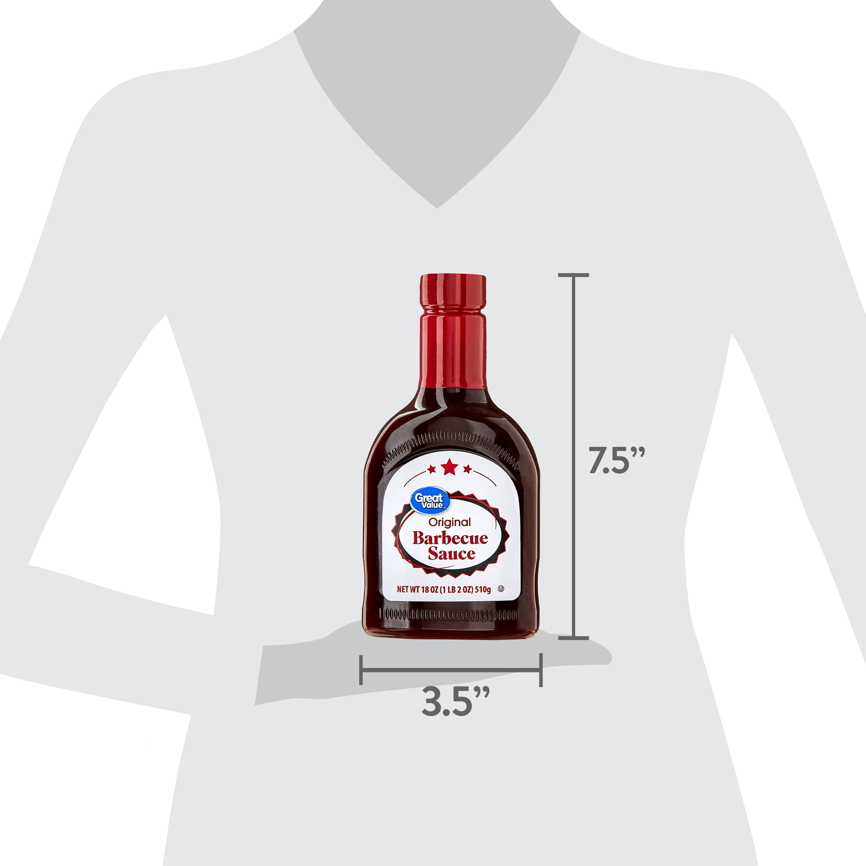 Great Value Original Barbecue Sauce, 18 fl oz
